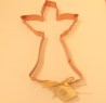Angel with Halo Copper Cookie Cutter