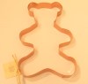 Giant Teddy Bear Copper Cookie Cutter