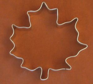 Maple Leaf Cookie Cutter